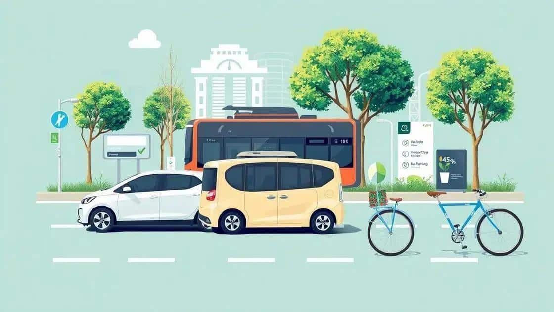 Sustainability trends in transport development