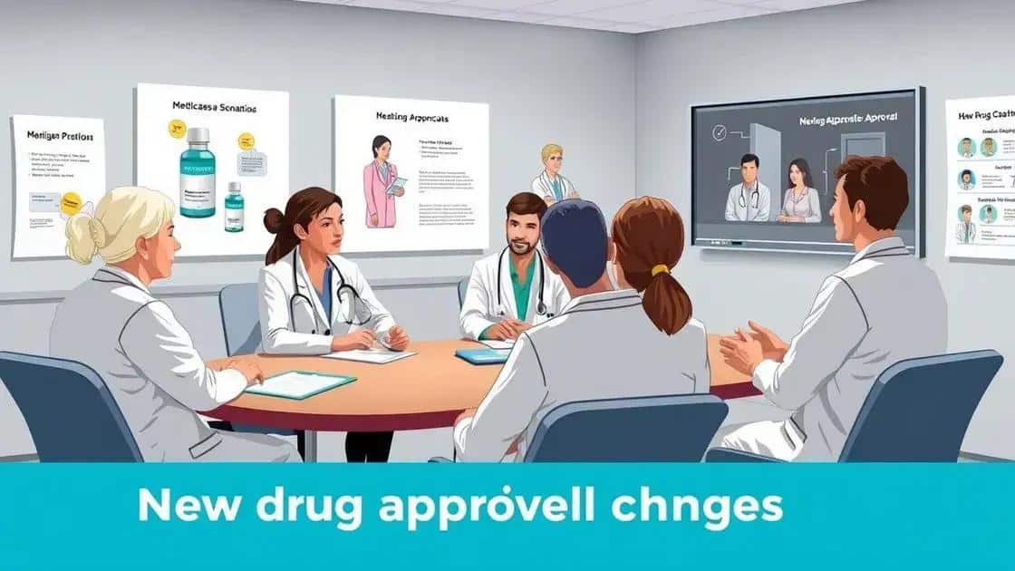 Impacts of drug approval updates on healthcare