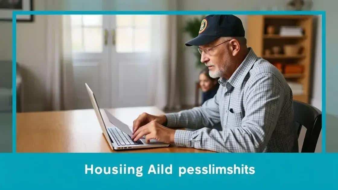 How to apply for housing aid