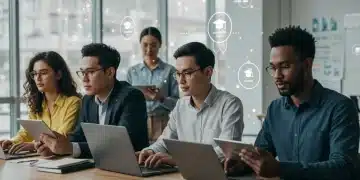 Professionals learning online, digital certificates, career growth 2026