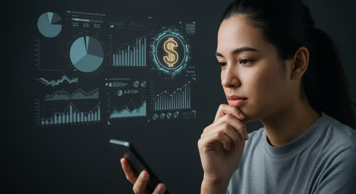 Individual considering digital dollar impact on personal finance and savings