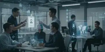 Professionals learning about emerging tech certifications for future job market