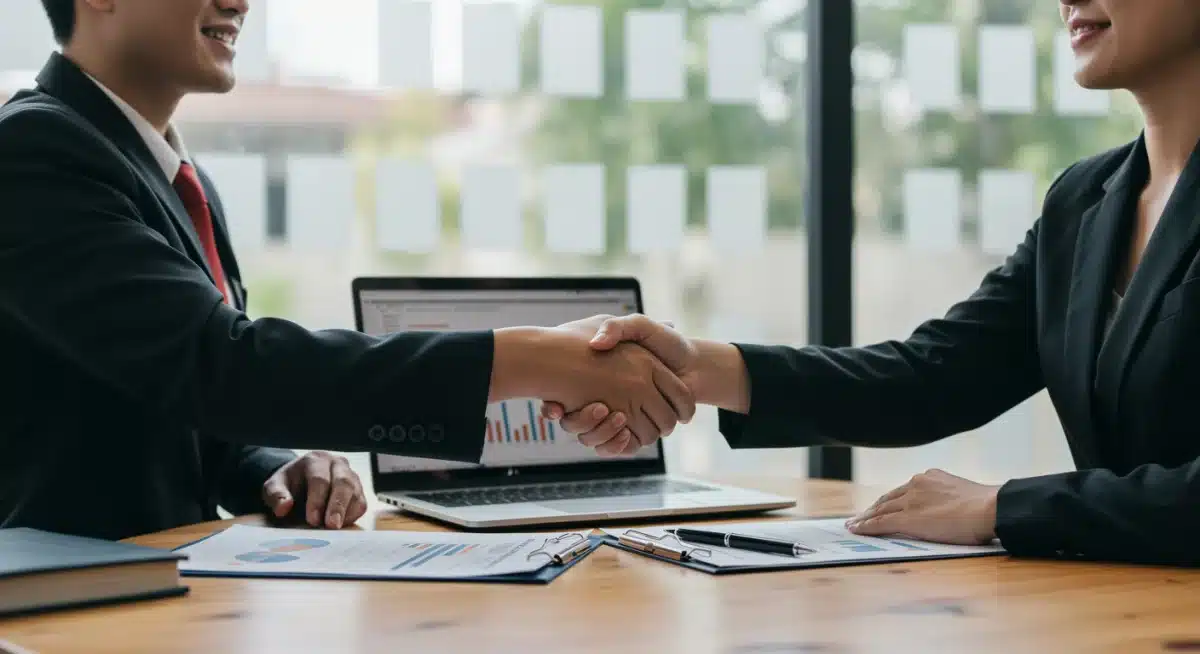 Small business owner and tax advisor discussing successful tax optimization strategies for 2026.