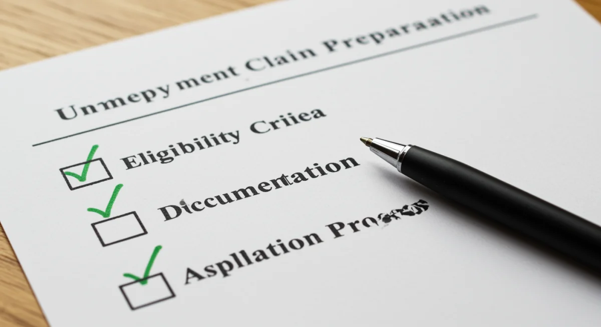 Checklist for unemployment benefits eligibility and documentation