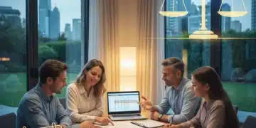 Family reviewing estate planning documents for 2026 updates